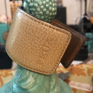 PRUA Leather Cuff Bracelet